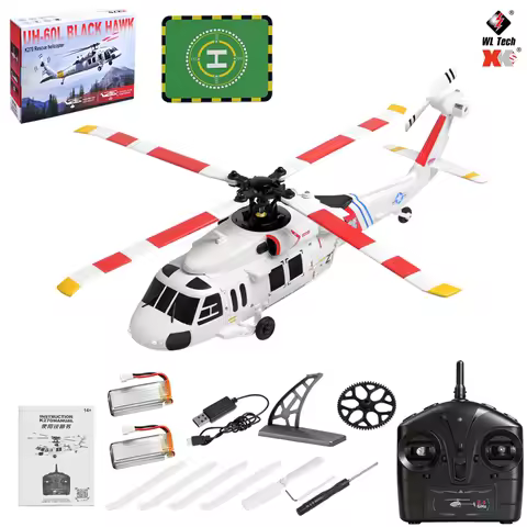 WL-K270 UH-60L Remote Control Helicopter Four-channel Simulation Model Brushless Fixed-altitude Mode