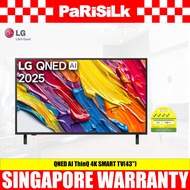 LG 43QNED82ASA.ATC QNED AI ThinQ 4K SMART TV(43")(Energy Efficiency Class 4)