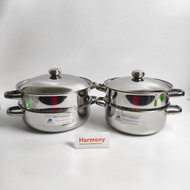 Bima Pot & Steamer SUS430 26cm 30cm Saucepot Jumbo Large Stainless Steel Steamer Pan Stainless Steel