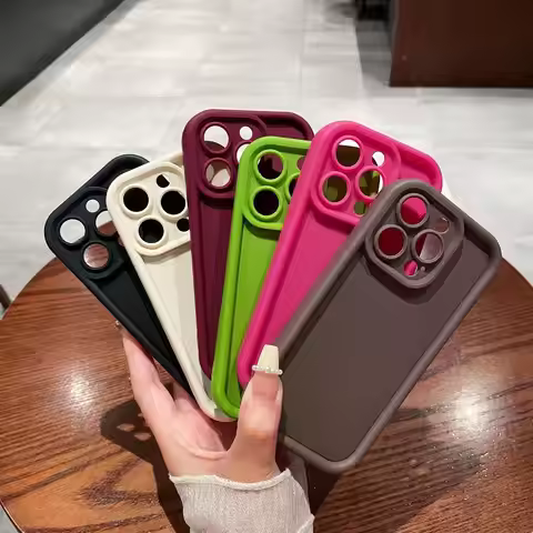 Premium Simple Solid Solor Soft Phone Case For Redmi Note 13 12 Pro Plus 5G 13 12 Pro 4G5G 11 10 Pro