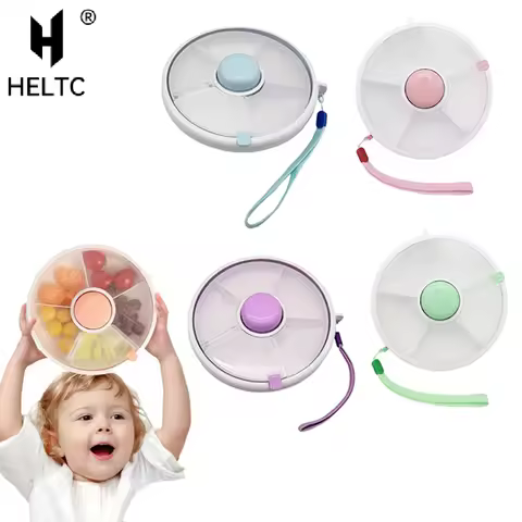 Rotating Snack Container Kids Snack Spinner Bundle Candy Box Portable Snack Storage Box Table Melon 