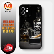 ITEL A50 Case A60/ A60S/ Latest A70/ - 030 - Partner JAYA - Fashion Case Drink Casing Softcase Hardc