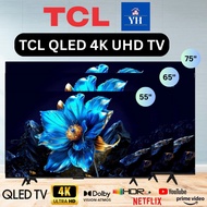 TCL 55''/65"/75" QLED 120hz 4K GOOGLE TV 55P7K/65P7K/75P7K (DELIVERY KLANG VALLEY AREA ONLY)