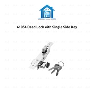 ⟬aga.alumglass⟭  [BUY 10 FREE 1] 41054 / 41055 Swing Sliding Door Lock with Single / Double Key/ Dea