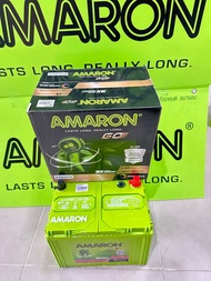 Amaron รุ่น GO 65D26R 60 แอมป์ ขนาดยาว26 กว้าง18 สูง23 เซนติเมตร