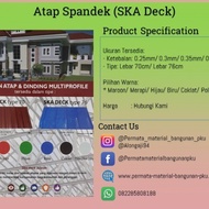 ATAP SPANDEK FH DECK HITAM KULIT JERUK