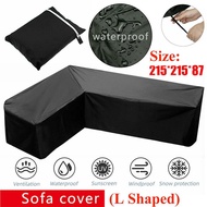 New Waterproof Rattan Corner Furniture Cover Garden Outdoor Sofa Protect L Shape