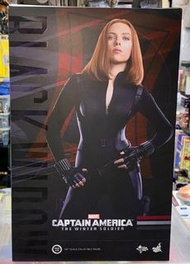 C253-1586 HOT TOYS MMS239 MARVEL CAPTAIN AMERICA THE WINTER SOLDIER 1/6 FIGURE BLACK WIDOW 黑寡婦