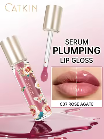 CATKIN Lip Essence Lipstick Lip Glaze Mirror Water Gloss Lip Gloss Moisturizing Glass Dudu Lip Lotio