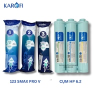 Combo bộ 123 + cụm 6 lõi HP 6.2 Karofi dùng cho nhiều dòng máy của Karofi