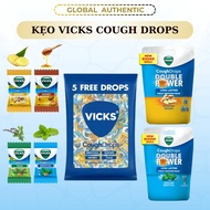Vicks Cough Drops 4 Flavors, Vicks Cough Drops - GlobalAuthentic