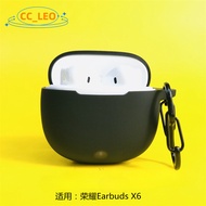 For Honor EarBuds X6 Protective Case Creative Astronaut Keychain Pendant Honor EarBuds X6 Silicone S