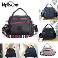 กระเป๋าถือหรือสะพายข้าง KIPLING Square Handbag &amp; Shoulder bag ขนาดกลาง วัสดุ Polyester 100%