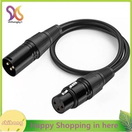 XLR 3-PIN DMX512 Cable DMX512 Stage Lighting Signal Cable DJ Equipment XLR Connector DMX512 Data Ext