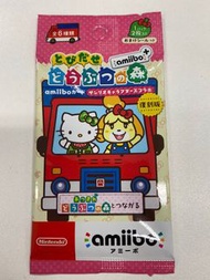 全新日版動物森友會Sanrio Amiibo一包2張卡+1張poster貼紙