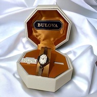 Bulova手上鏈錶附原廠六角盒