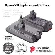 Dyson V11 Battery 25.2V Replacement Li-ion Battery Vacuum Cleaners Fluffy SV15 Absolute Extra V11 Ab