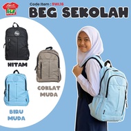 Beg Sekolah Plain GO360 / Plain School Backpack GO360 – 44CM x 30CM (9WL16)