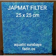 Japmat Filter Japan Mat Japanese Mat filter Aquarium Pond 25x25 cm