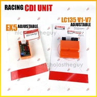 Racing CDI Unit Adjustable EX5/LC135 V1-V7 Motorcycle