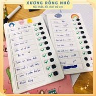 To Do List Daily Planner, My chores Daily Vietnamese Table