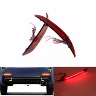 for Kia K3 Cerato Forte 2012 2013 2014 Car Red Len Rear Bumper Reflector LED Stop Brake Light Tail Fog Parking Lamp 2pcs