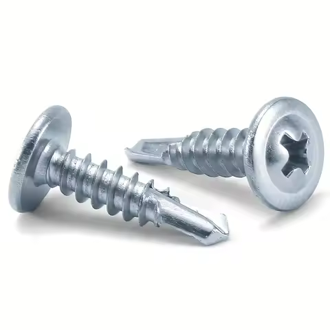 #8 Phillips Truss Head Self Drilling Tek Screw Zinc Oxide Sheet Metal Screws Fast Self Tapping Screw