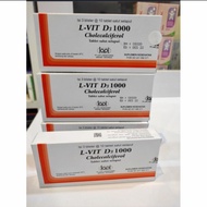 Vitamin L-Vit D3 1000 / Vitamin D3 1000 Contents 30 Tablets