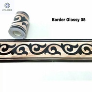 LIST BORDER STIKER 10 METER WALL BORDER
