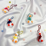 GANTUNGAN Goose keychain // duck keychain // swan keychain // ugly ducking // soang swan duck keycha