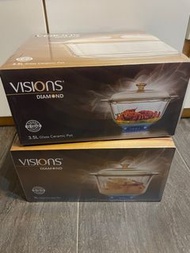 Visions 康寧 玻璃煲 (3.5L &amp; 5L)