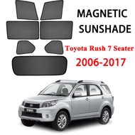 For Toyota Rush 7 Seater 2006-2017 Car Shade for Side Window Glare and UV Rays Protection Baby Windo