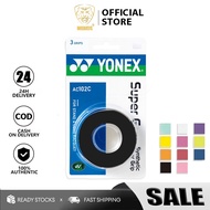 24 SHIP yoenx AC102C Super Grap(3Grips) Badminton Grip Original OverGrip11 Colours Super Grap
