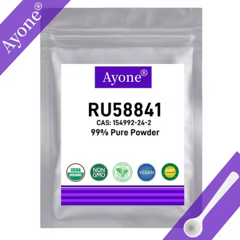 Hot Sale 99% RU58841 Powder PSK3841 HMR3841Helps Hair Grow Prevent Hair Loss, 50g-1000g Free Shippin