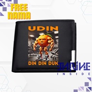 FREE NAME Anomali Udin Din Dun Children's Folding Wallet / Din Din Dun Udin Wallet Wallet