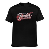 Fender Stratocaster Men's Cotton T-Shirts