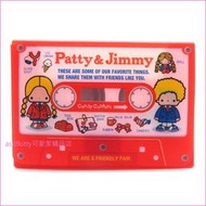 asdfkitty可愛家☆Patty&amp;Jimmy錄音帶造型名片收納盒/卡片收納盒-日本正版商品