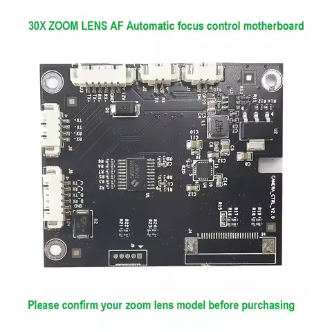 30X 300X ZOOM IP Camera AF auto Focus control motherboard for PTZ IP CAMERA Camhi P6SLite AC18PRO VI