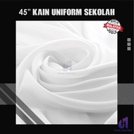 45'' Kain Uniform Sekolah Heavy Peach Koshibo Brand Fuji (Width 45” Heavy Koshibo Textile For School