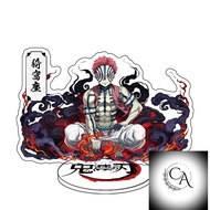 Demon Slayer Akaza Giyuutarou Hashibira Inosuke Keychain Backpack Bag Decoration Accessory
