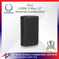 Turbosound Milan M12 1100W 12 inch Powered Speaker
