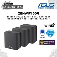 ASUS ZenWiFi BD4 Dual Band WiFi 7 AiMesh Extendable Router - 3.6Gbps, Dual 2.5G, VPN, Coverage up to