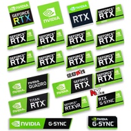 [Metal Sticker 26] Original N Card RTX3090 3060TI 3050TI Desktop Phone Sticker Laptop Computer Graph
