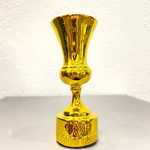 Milan Italy Football League Champions Trophy Set Souvenir