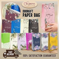 50Pcs Doorgift Paper Bag Goodies Bag Craft Paper Bag Gift Bag Murah Paper Bag Murah Paper Beg Borong
