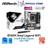 ASRock B760M Steel Legend Wi-Fi Motherboard Intel I3-13100/12400/14400/12700/14700