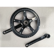 Bicycle Crankset | 44 Teeth | Used in Hachiko HA-03 Bicycle | Brand New