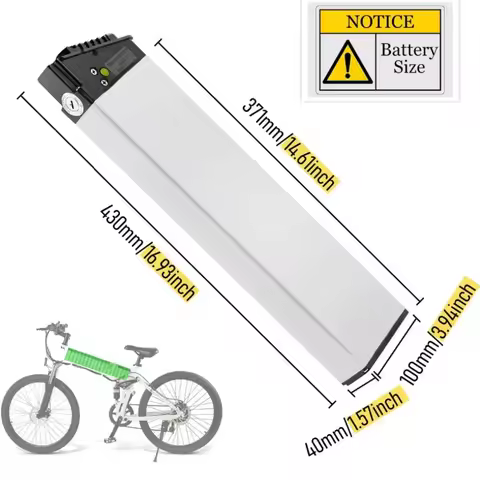 48V 10.4Ah/12.8Ah/14Ah Folding Battery Compatible with LO26 20LVXD30 Fixed M21 LAFLY X3 X5 for Sheng