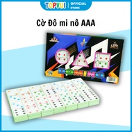 Dominoes (Do mi no) AAA LIEN HIEP THANH SQUID GAME Style, Ivory white, compact