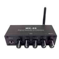 Igootech MK88 แท้ ปรีไมค์MK-88 มีกล่องและadapter ปรีไมค์ คาราโอเกะ เครื่องมิกซ์เสียง บลูทูธในตัว ใส่